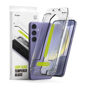 Galaxy S24 Plus Screen Protector Easy Slide Tempered Glass (2 Pack)