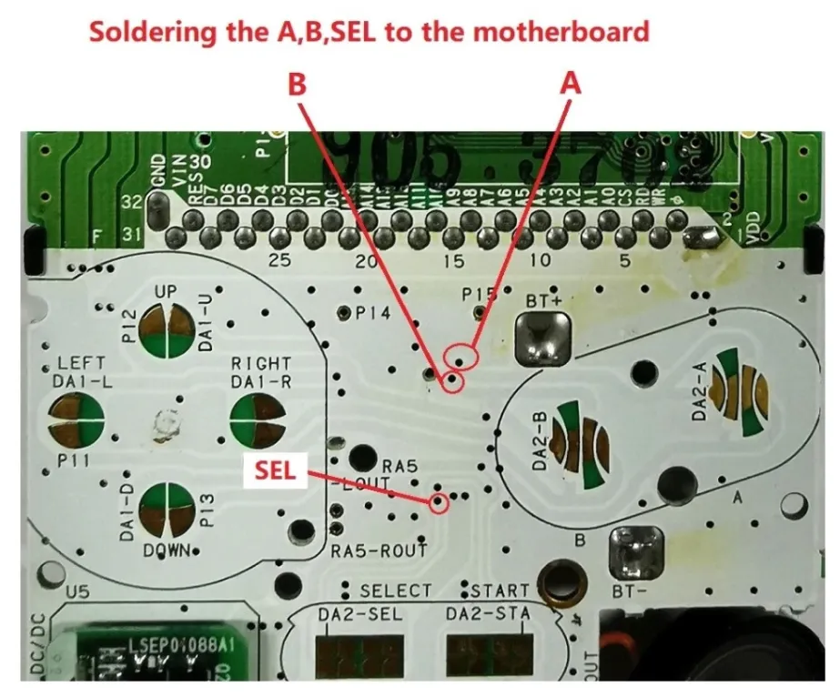 Game Boy Pocket OSD Backlight Mod Kit - Hispeedido