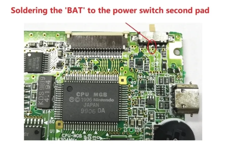 Game Boy Pocket OSD Backlight Mod Kit - Hispeedido