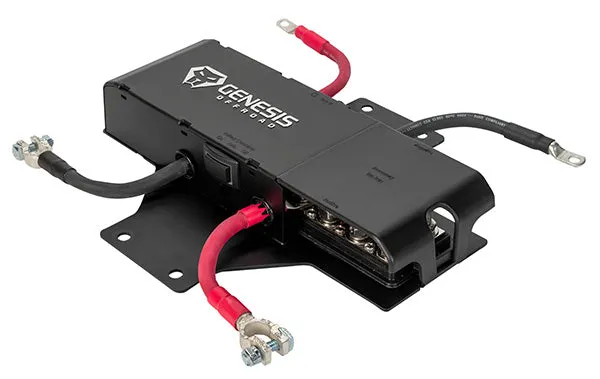 GENESIS OFFROAD | Jeep Gladiator 2020-Current Dual Battery Kit (185-JTDBKG3)