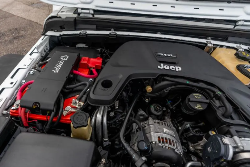 GENESIS OFFROAD | Jeep Gladiator 2020-Current Dual Battery Kit (185-JTDBKG3)