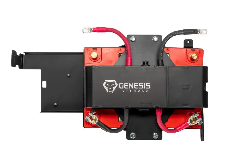 GENESIS OFFROAD | Jeep Gladiator 2020-Current Dual Battery Kit (185-JTDBKG3)