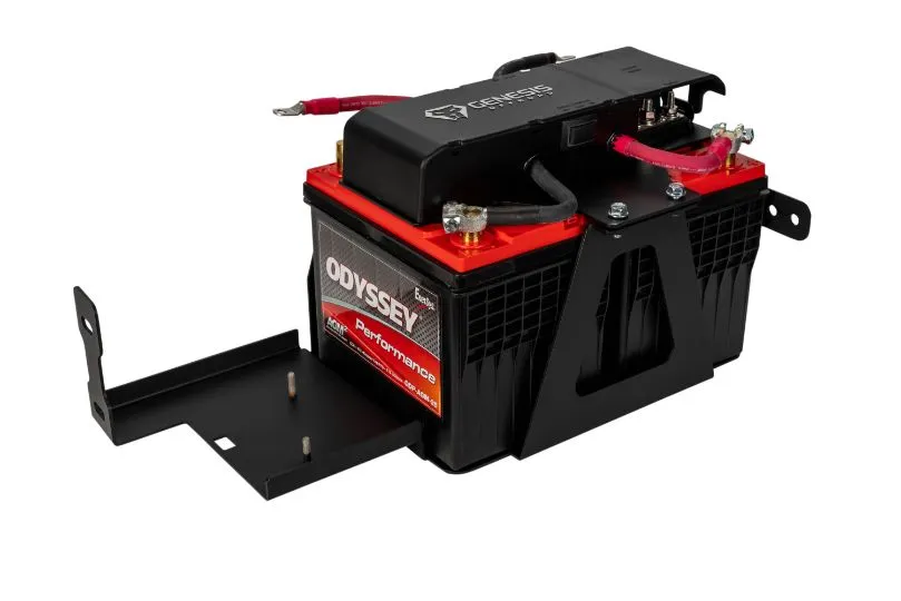 GENESIS OFFROAD | Jeep Gladiator 2020-Current Dual Battery Kit (185-JTDBKG3)
