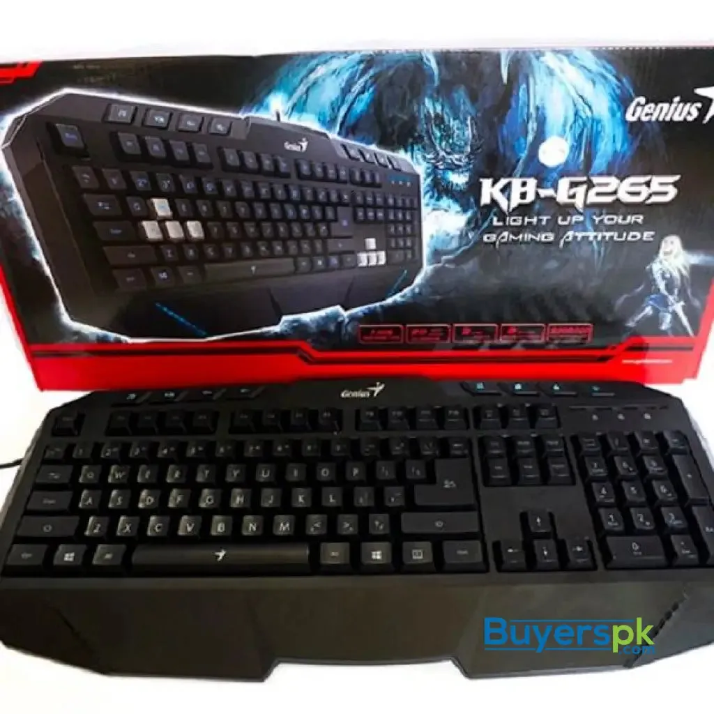Genius Led Backlight Gaming Keyboard (kb-g265)
