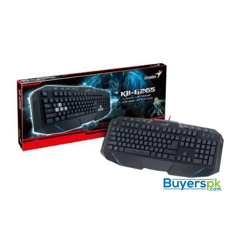 Genius Led Backlight Gaming Keyboard (kb-g265)