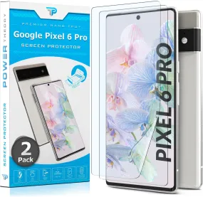 Google Pixel 6 Pro Anti-Scratch Screen Protector Film [2-Pack]