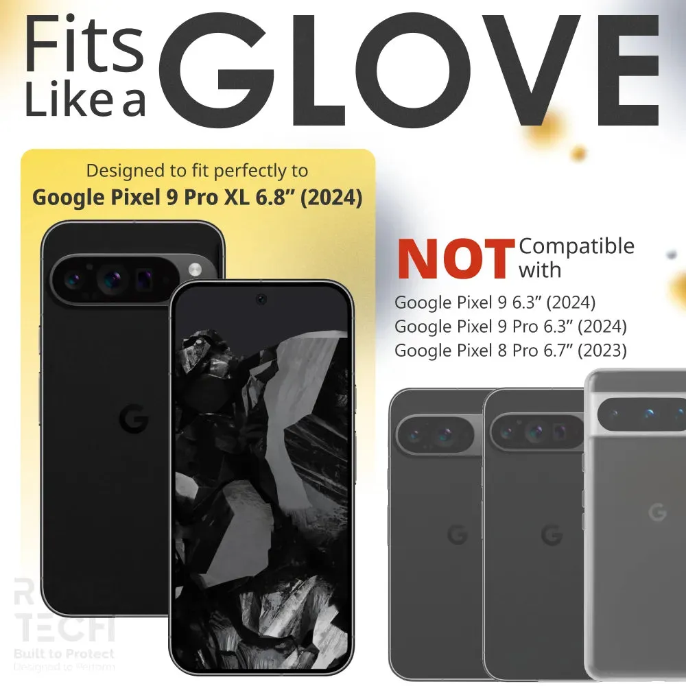 Google Pixel 9 Pro XL 6.8" Tempered Glass Screen Protector 3 Per Pack