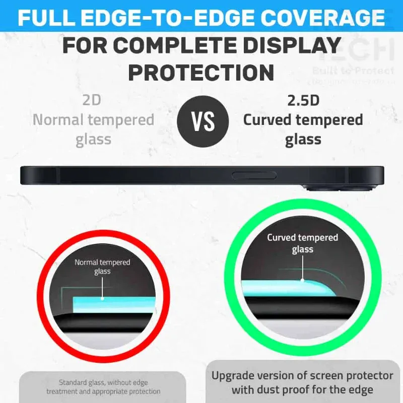 Google Pixel 9 Pro XL 6.8" Tempered Glass Screen Protector 3 Per Pack