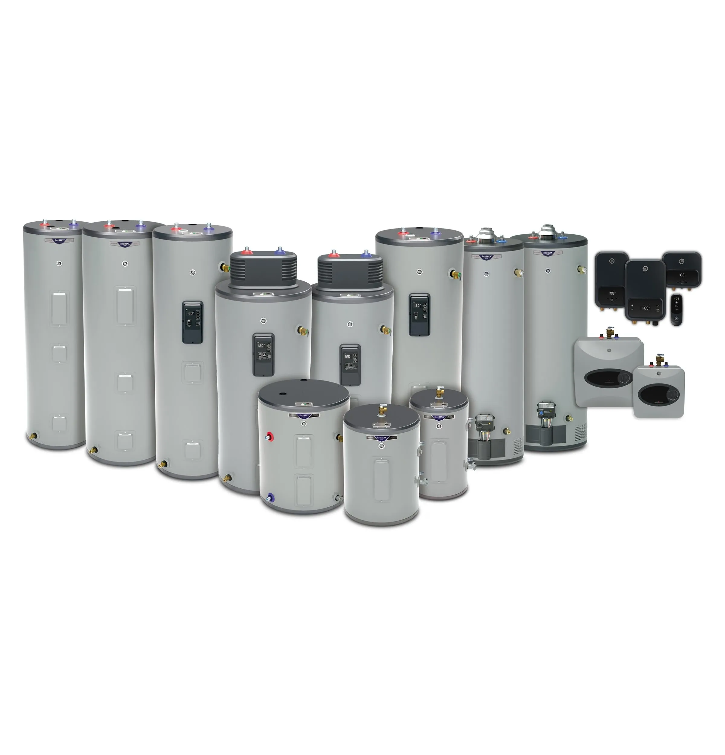 GP30T08BXR GE RealMAX Choice 30-Gallon Tall Liquid Propane Atmospheric Water Heater