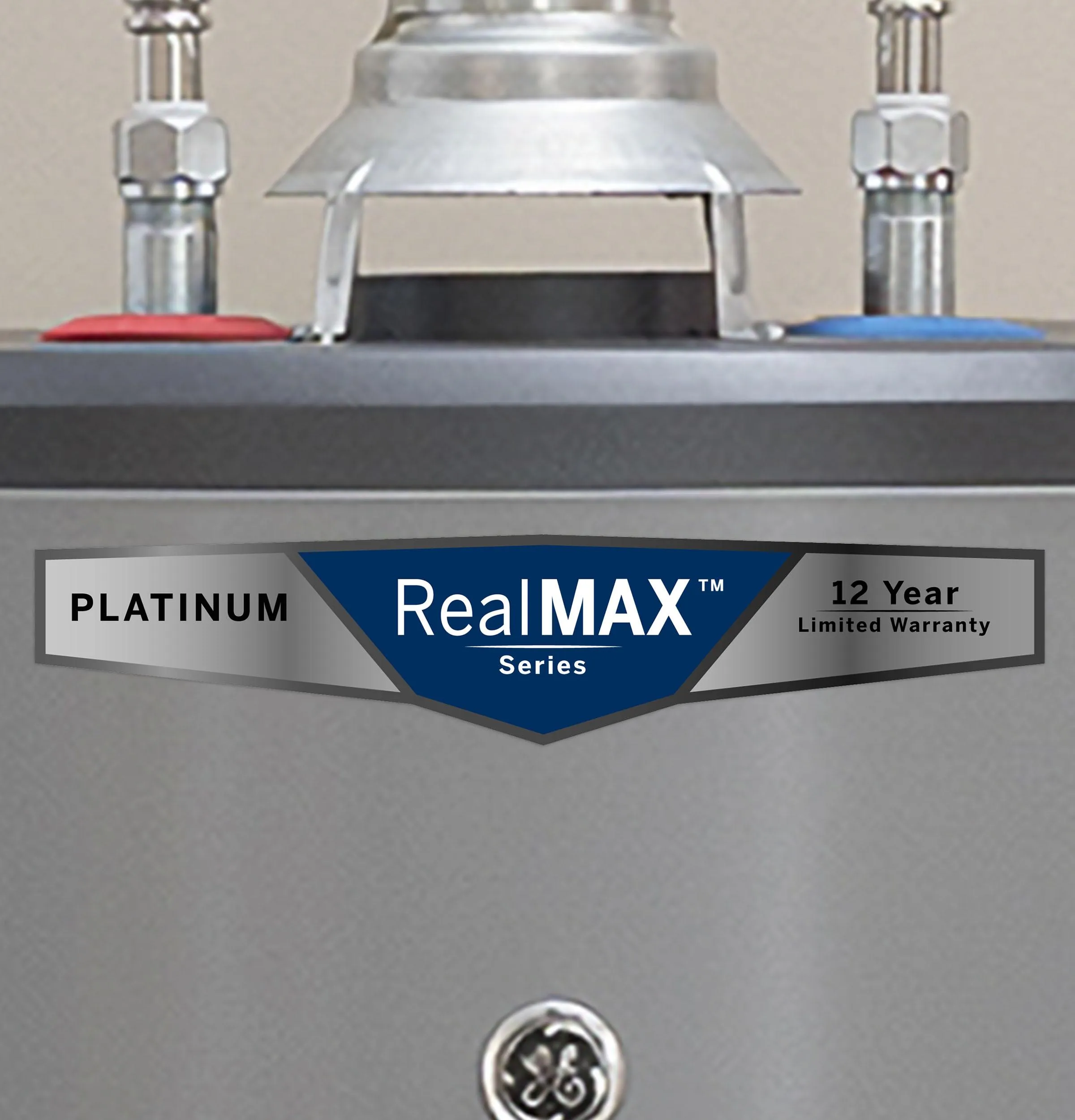 GP50T12BXR GE RealMAX Platinum 50-Gallon Tall Liquid Propane Atmospheric Water Heater