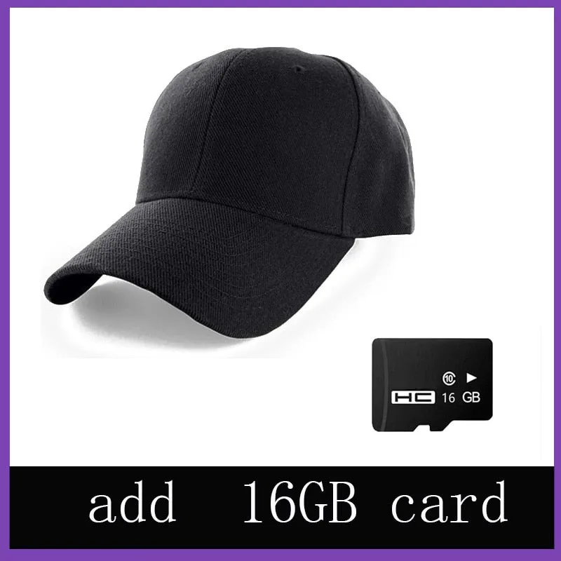 HD 4K Live Video Recording Baseball Cap