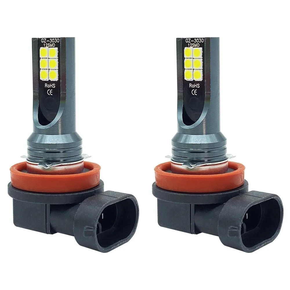 High Brightness Plug In Car Fog Lights H8 H9 H11