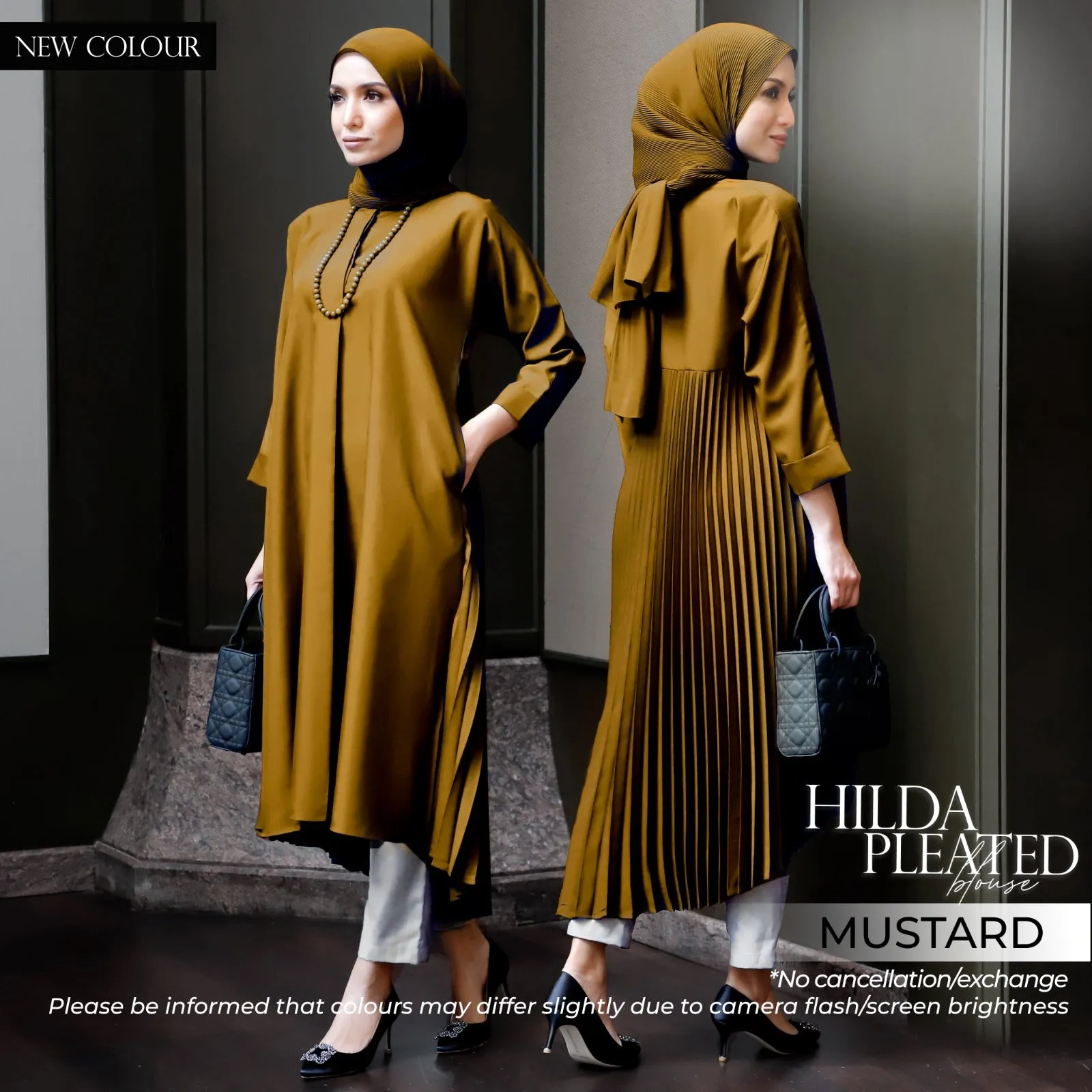 HILDA PLEATED BLOUSE