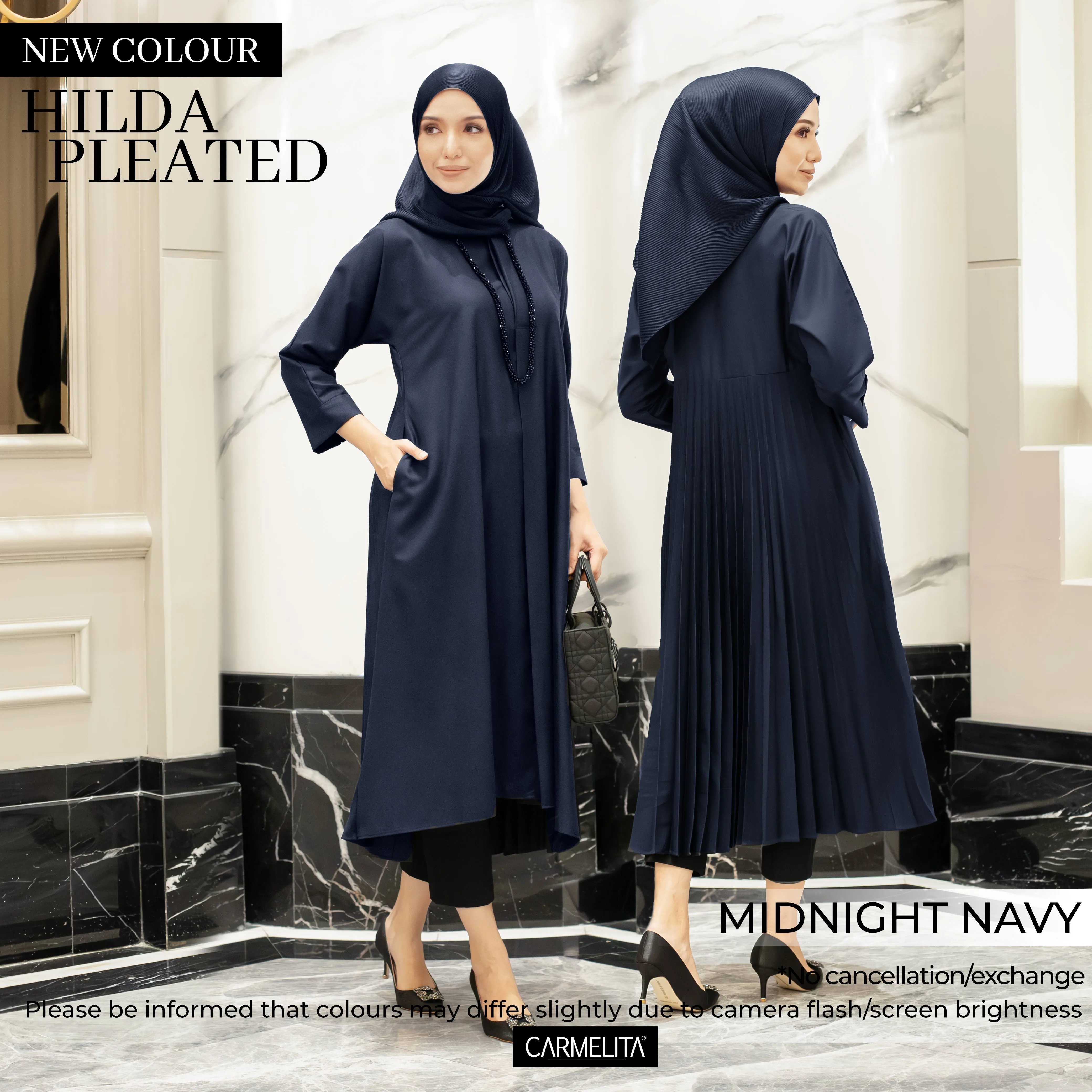 HILDA PLEATED BLOUSE