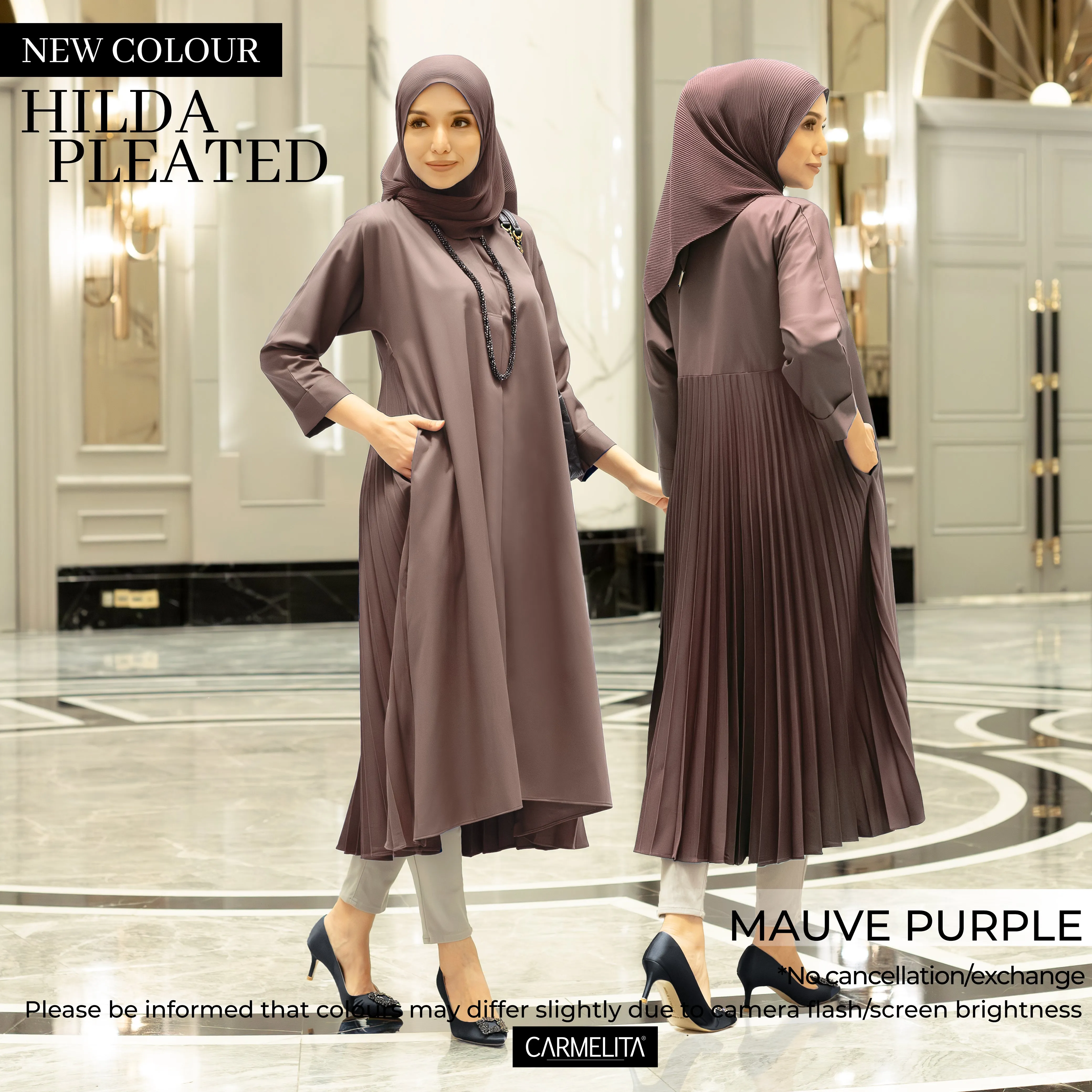 HILDA PLEATED BLOUSE