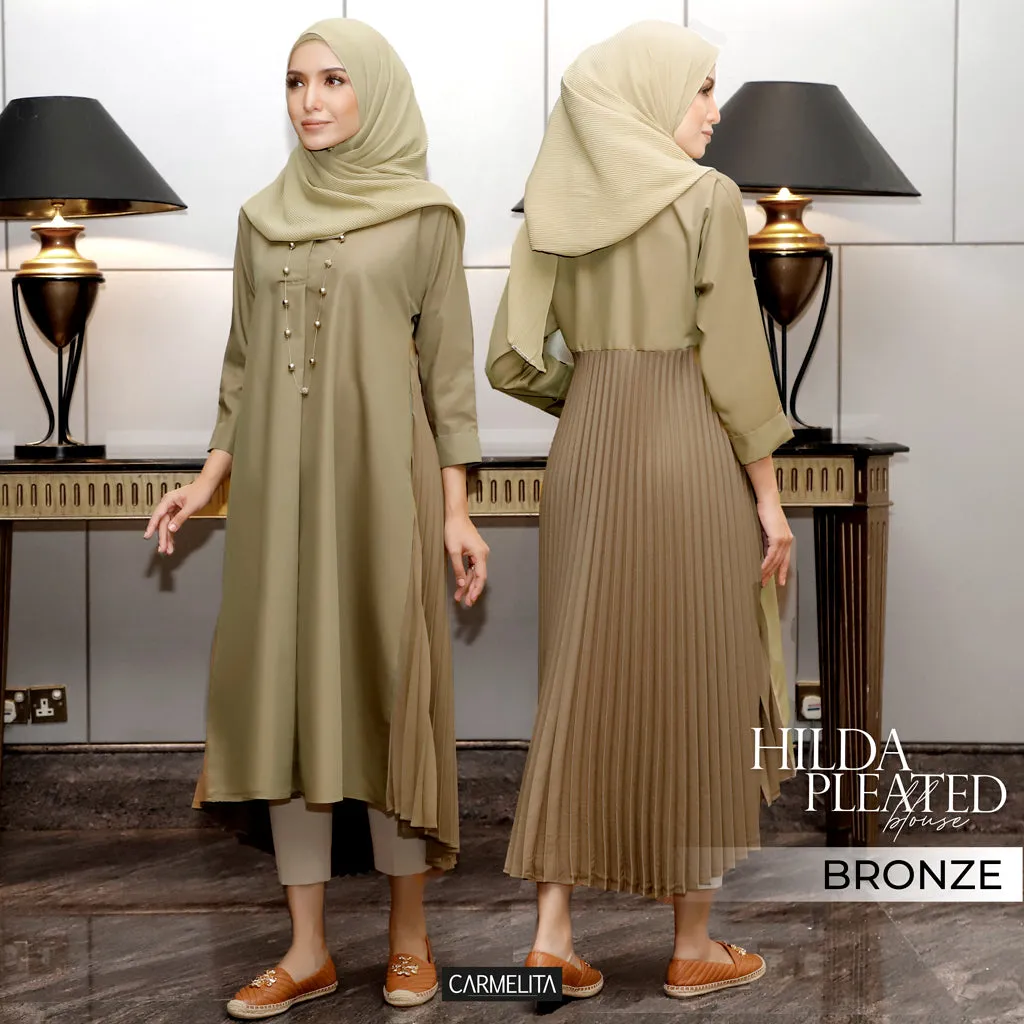 HILDA PLEATED BLOUSE