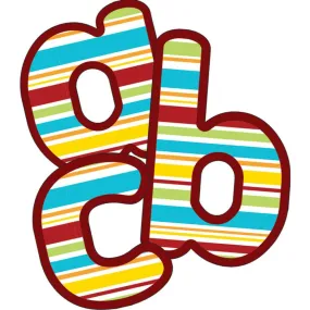 Hipster Lowercas Ez Letters 4"