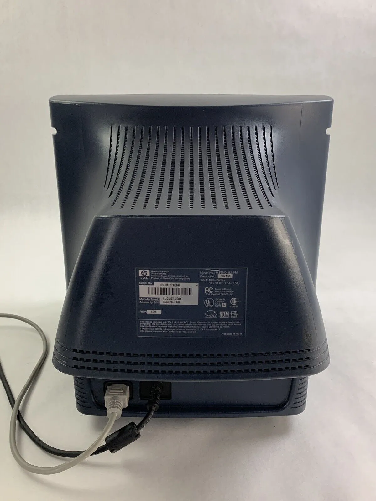HP Pavilion VX74 17" CRT VGA Color Computer Monitor Retro Gaming Tested