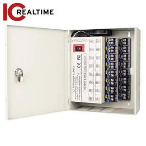 IC Realtime - PS-DC32A16HD-4DK / 16 Channel Power Supply / AC110- 220V / 4A 47-63Hz