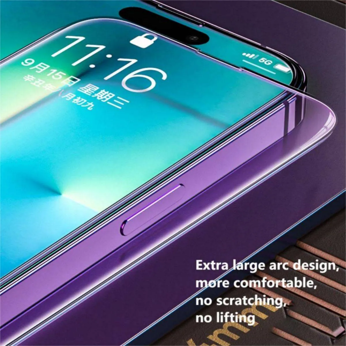 iPhone 13/13 Pro/14 WEKOME Corning 9D Curved HD Tempered Glass Screen Protector WTP-068