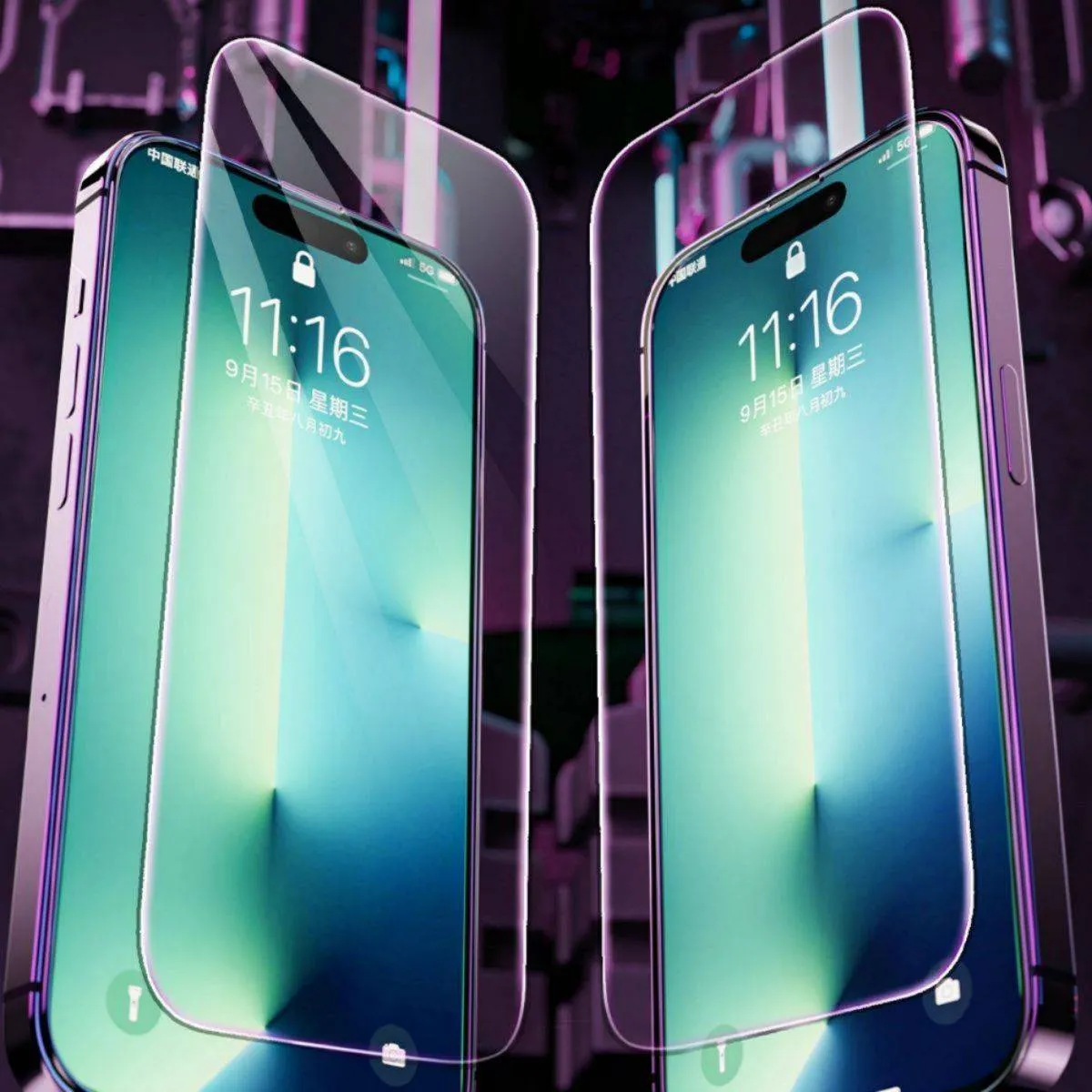iPhone 13/13 Pro/14 WEKOME Corning 9D Curved HD Tempered Glass Screen Protector WTP-068