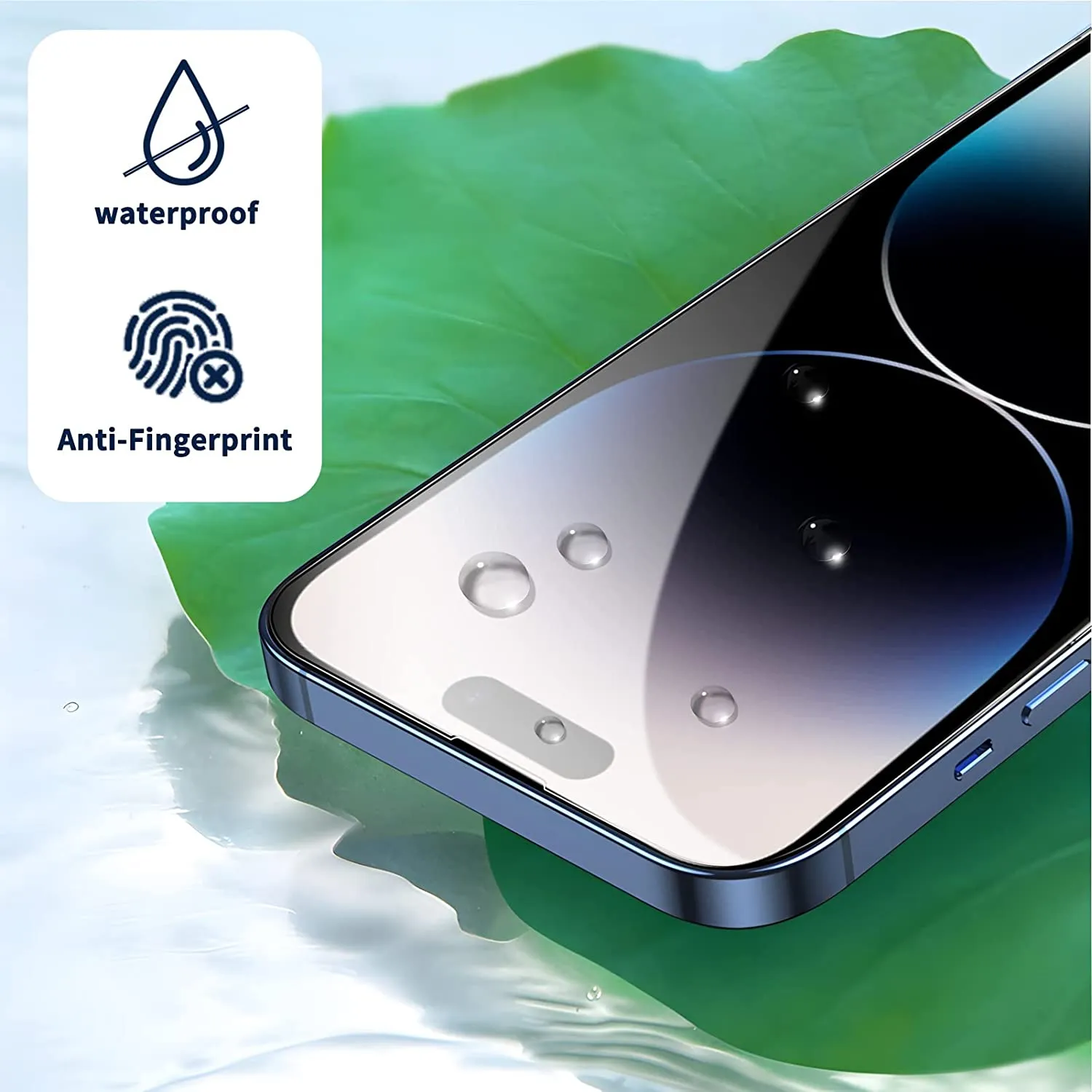iphone 14 Pro Max Tempered Glass screen protectors 4-Pack
