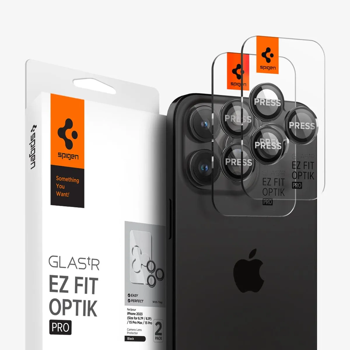 iPhone 15 Series - Optik Pro EZ Fit Lens Protector