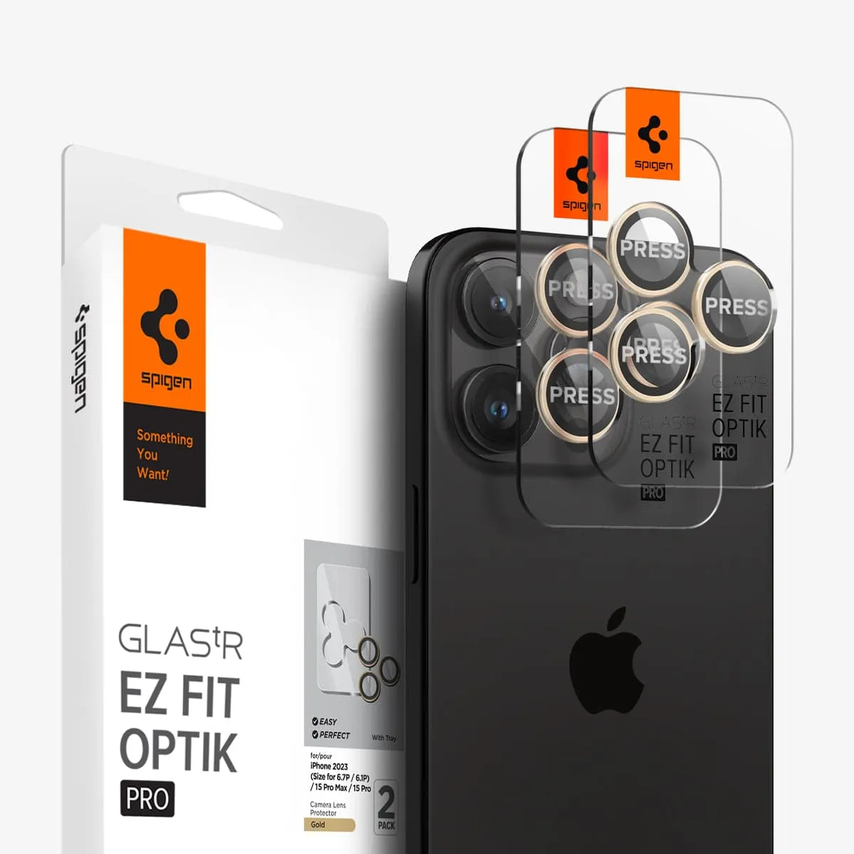 iPhone 15 Series - Optik Pro EZ Fit Lens Protector
