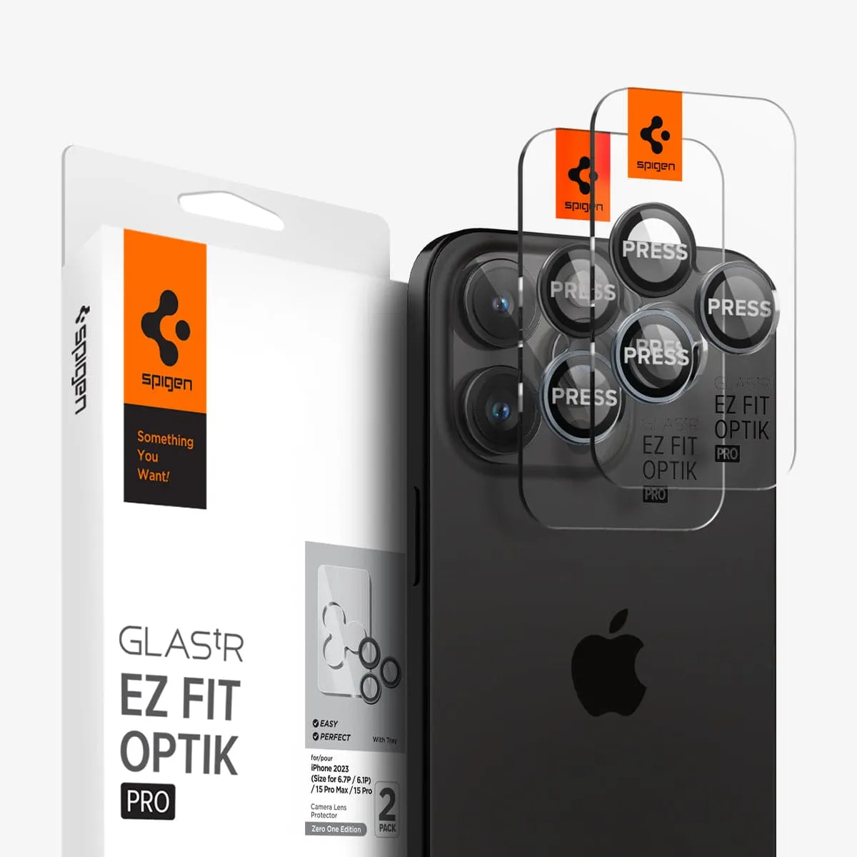 iPhone 15 Series - Optik Pro EZ Fit Lens Protector