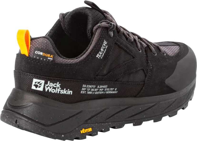 Jack Wolfskin Men&#x27;s Terraquest Texapore Low Black | Buy Jack Wolfskin Men&#x27;s Terraquest Texapore Low Black here | Outnorth