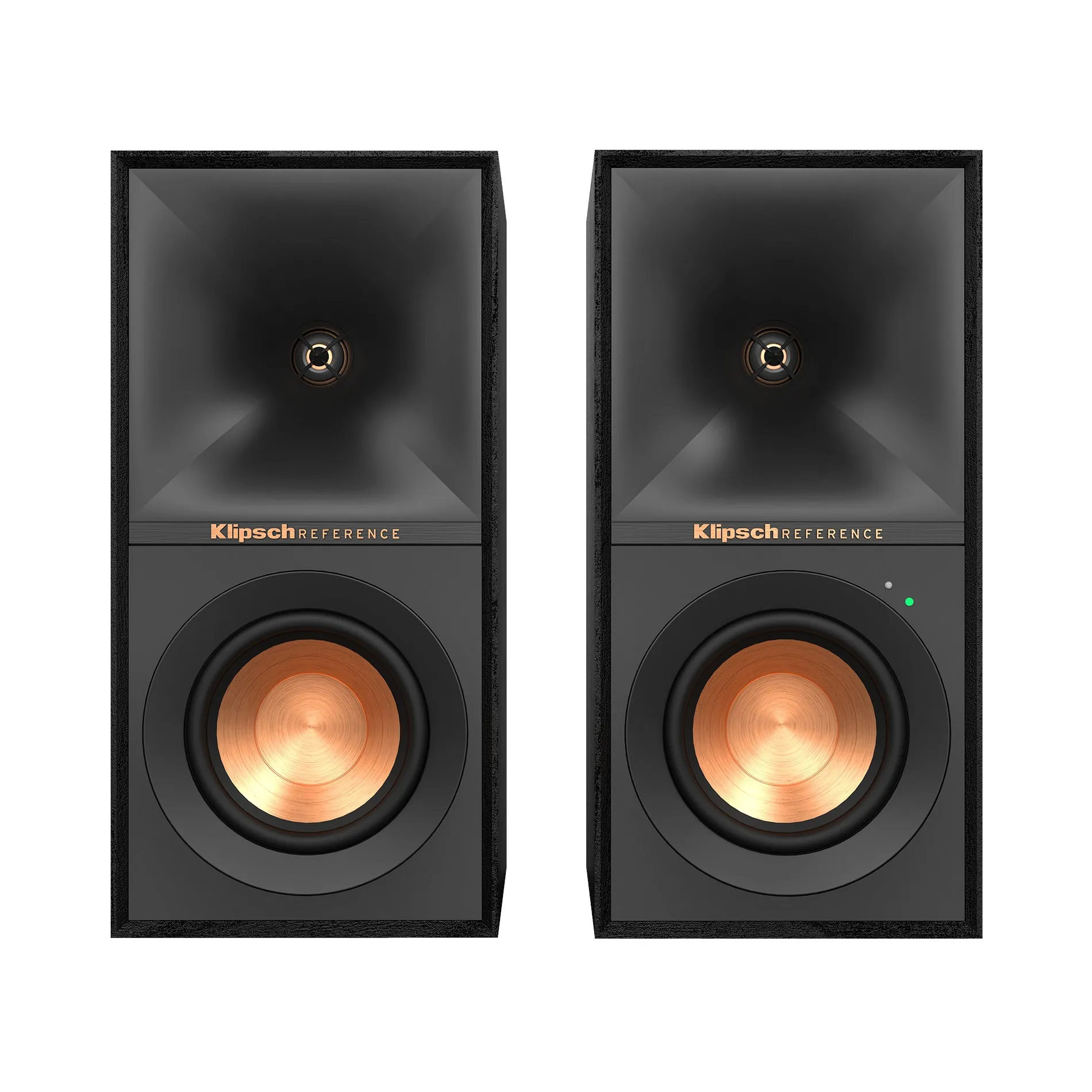 Klipsch R-40PM 4" 240W Powered Bookshelf Speaker with Bluetooth - Black (pair)