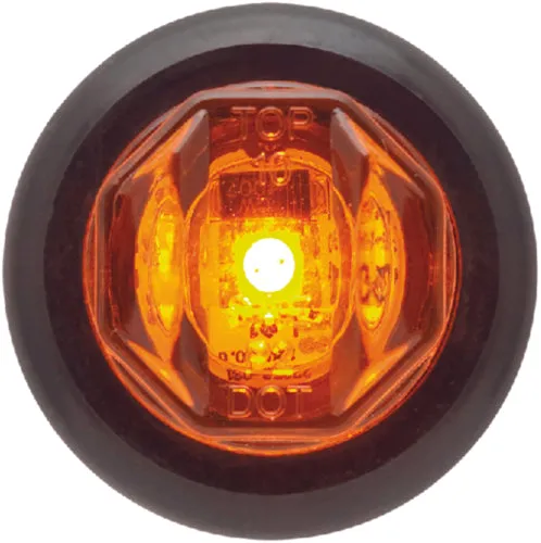 LED MARKER LIGHT-AMBER 1 DIODE