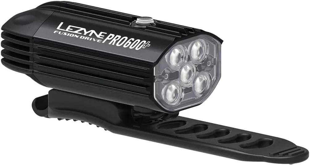 LEZYNE Fusion Drive Pro 600  and KTV Drive Pro  Bicycle Light Set, USB-C Rechargeable