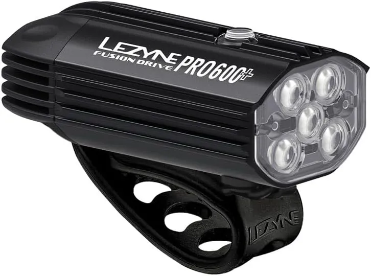 LEZYNE Fusion Drive Pro 600  and KTV Drive Pro  Bicycle Light Set, USB-C Rechargeable