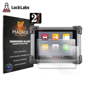 Lock Labs/Magnus - Autel MaxiSys Elite - Tempered Glass Screen Protectors - (2 Pack)