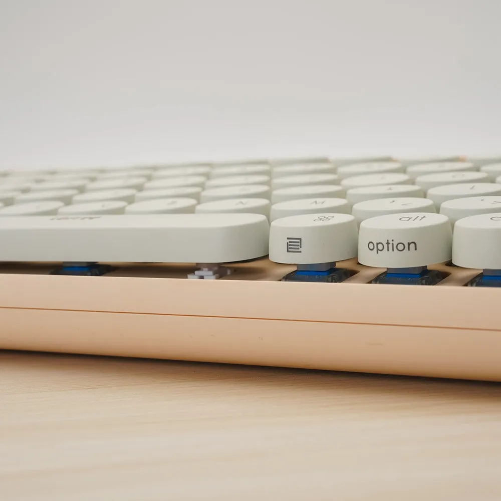 Lofree EH112S Milk Tea 79 Keys ABS Mechanical Keyboard