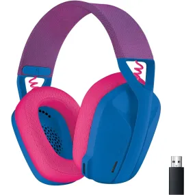 Logitech G435 Wireless Gaming Headset, Ultra-Lightweight 165g, 18h Battery, Built-in Mics, Dolby Atmos - PC, PS4, PS5, Switch