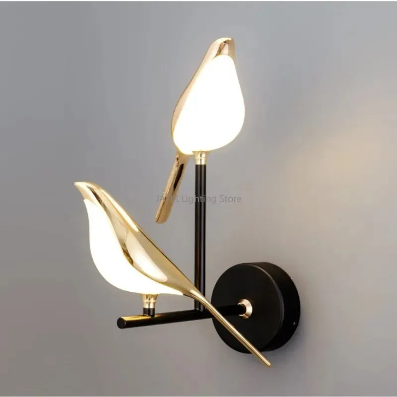 Luxury Magpie Bird Pendant Lamp for Mansion Home Decor
