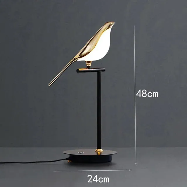Luxury Magpie Bird Pendant Lamp for Mansion Home Decor