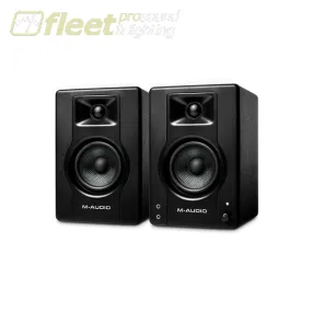 M-Audio BX3PAIR 3.5” Black Kevlar 120-Watt Multimedia Reference Monitors - Pair