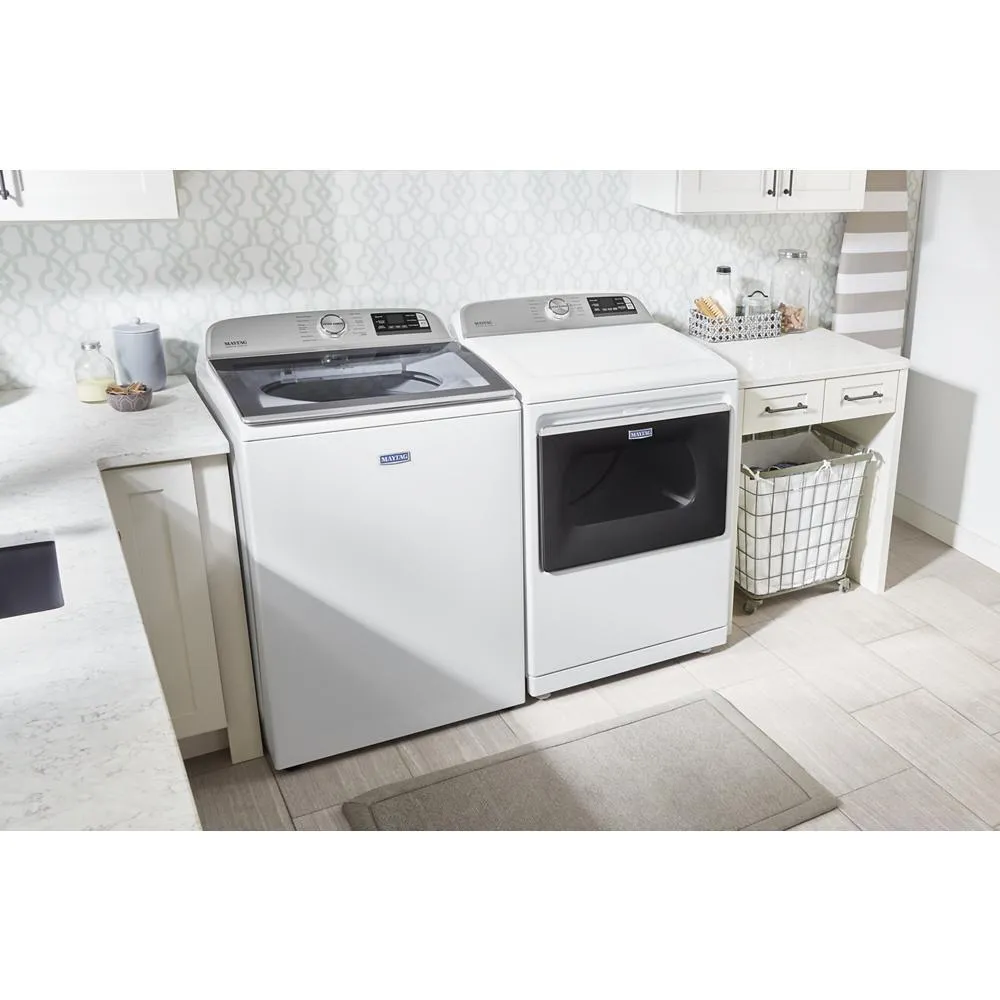 Maytag MGD7230HW Smart Top Load Gas Dryer with Extra Power - 7.4 cu. ft.