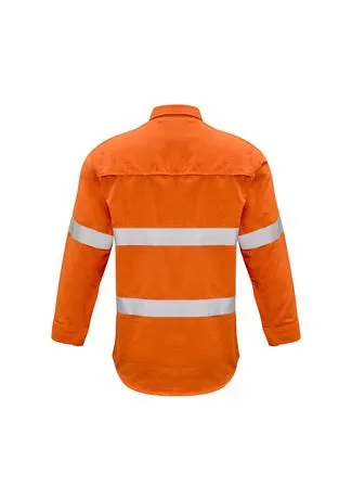 Mens FR Closed Front Hooped Taped Shirt