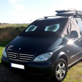 Mercedes-Benz Vito W639 Custom Screen Cover Eyes - Rocky