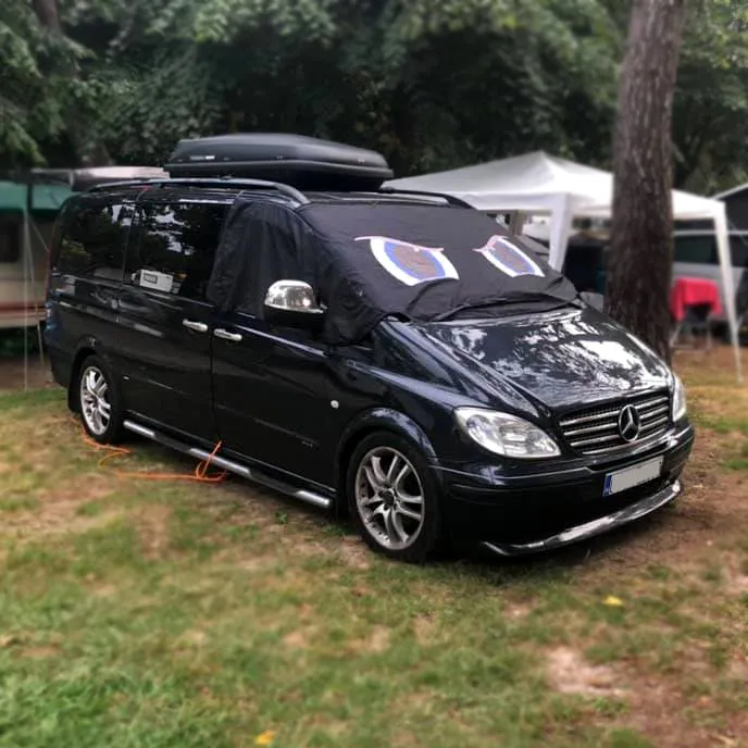 Mercedes-Benz Vito W639 Custom Screen Cover Eyes - Rocky