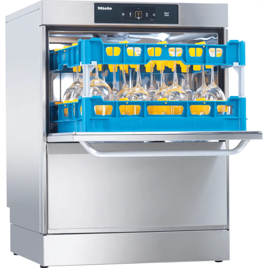 Miele PTD702 RO 60cm Stainless Steel Tank Commercial Dishwasher With Integrated Reverse Osmosis System