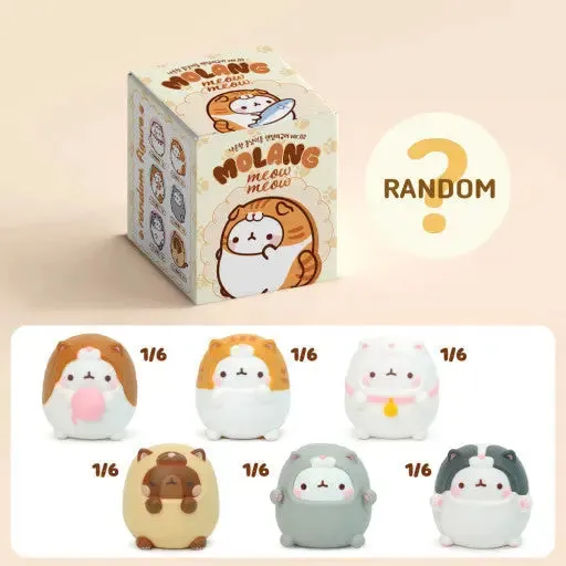 Molang Meow Meow Figurine Blind Box