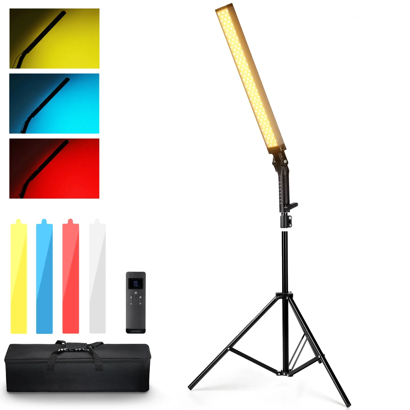 NEEWER BH20B Upgraded 21W LED Video Light Stick Kit