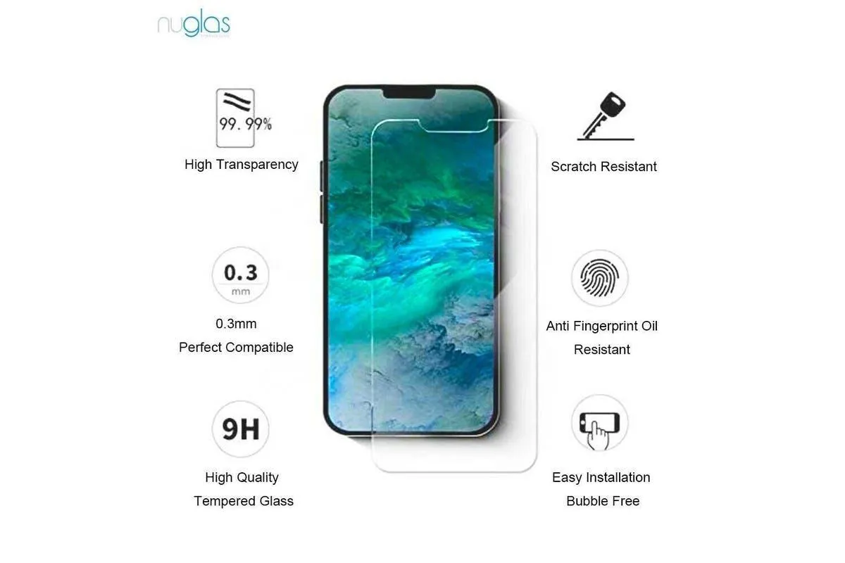 Nuglas Tempered Glass Protection (iPhone 13 mini)