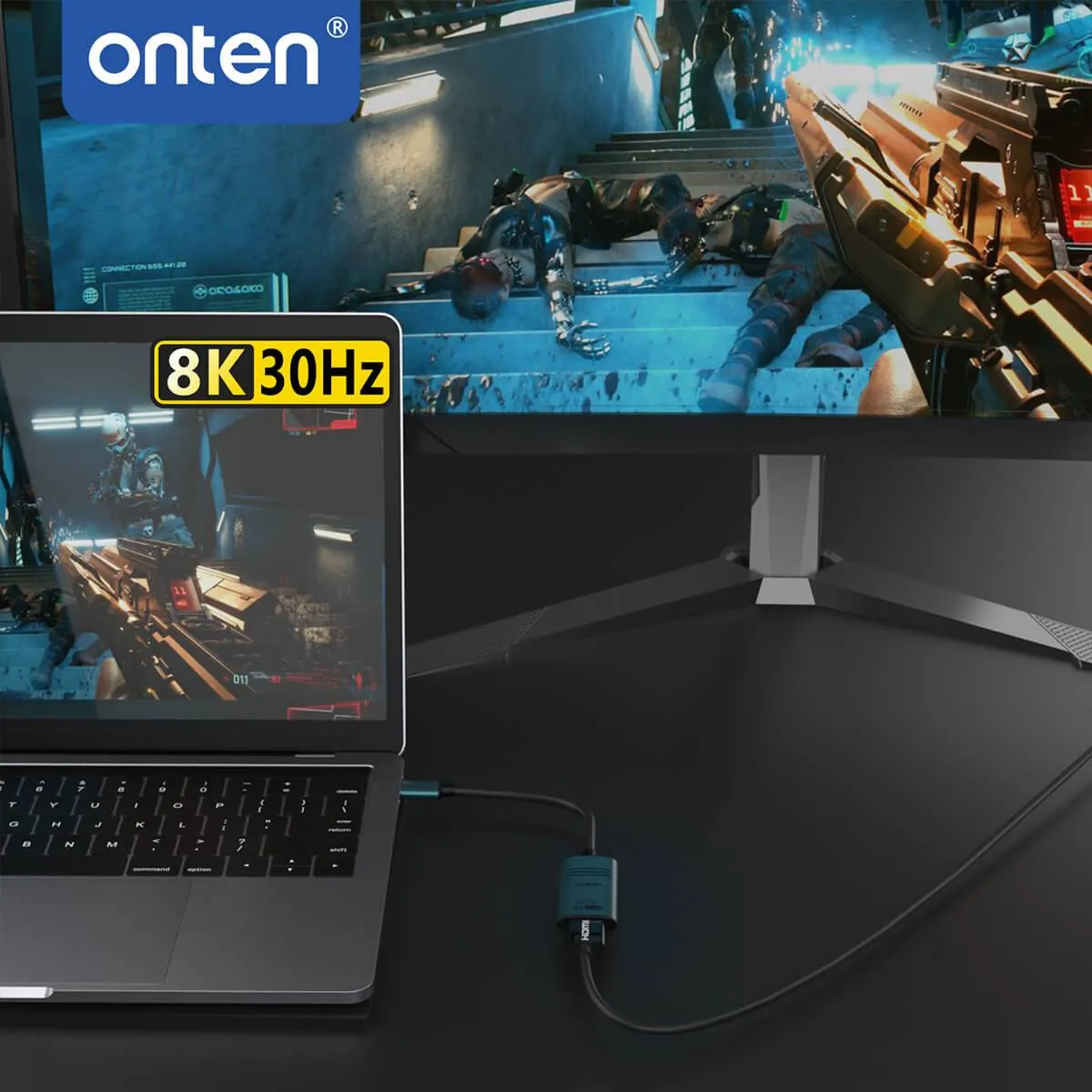 Onten UC981 USB-C to HDMI Adapter