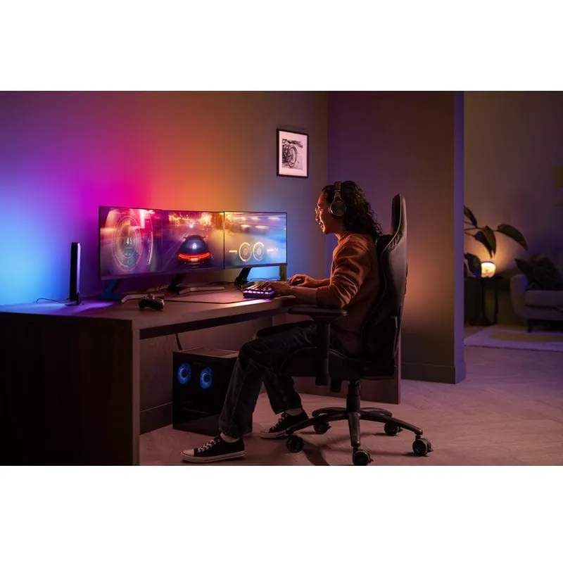 Philips Hue Play Gradient PC-Lightstrip (24-27", 3er-Set)